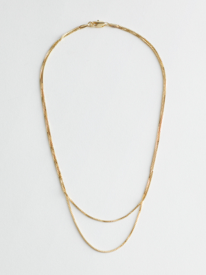 Fitted Duo Chain Necklace