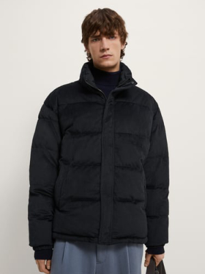 Corduroy Puffer Jacket