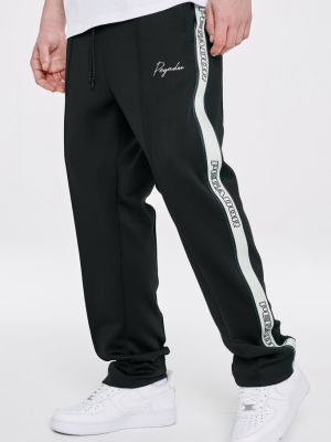 Wide Trackpants Black Mint