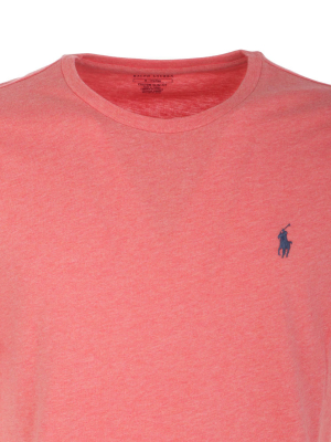 Polo Ralph Lauren Logo Embroidered Round Neck T-shirt