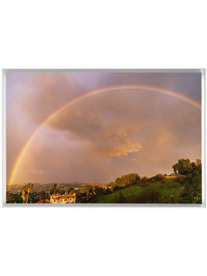 Rainbow 2 Framed Stretched Canvas