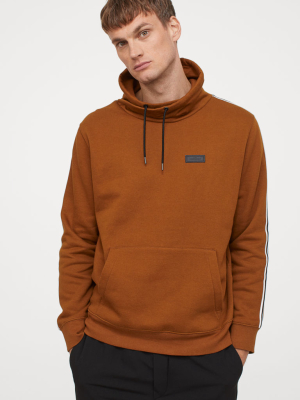 Chimney-collar Sweatshirt