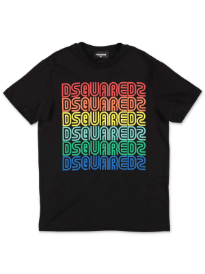 Dsquared2 Kids Logo Printed T-shirt