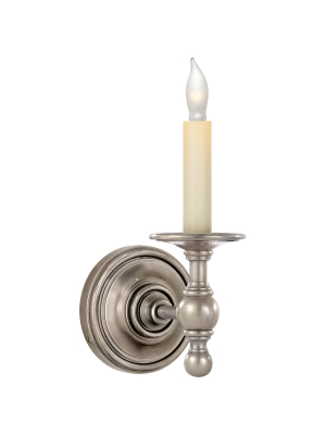 Classic Single Sconce In Various Colors