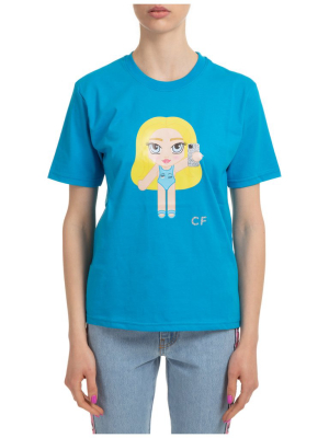 Chiara Ferragni Graphic Print T-shirt