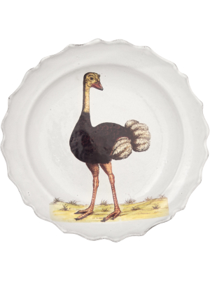 Ostrich Soup Plate