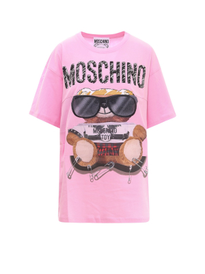 Moschino Teddy Logo Printed T-shirt