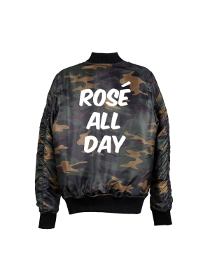 Rosé All Day Bomber [unisex]