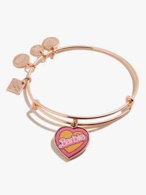 Malibu Barbie 50th Anniversary 'barbie' Heart Charm Bangle