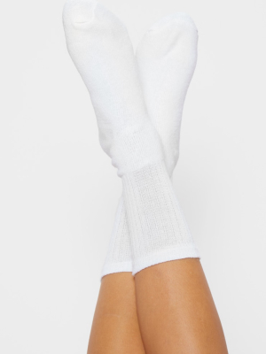 White Sport Socks