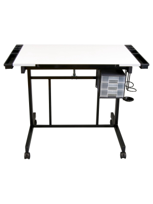 Deluxe Craft Station - Black/white