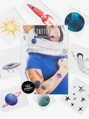 Temporary Tattoo Set - Space Explorers Set