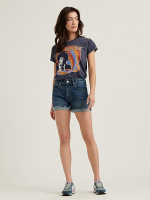 Lucky Brand Womens Boyfriend Jean Short