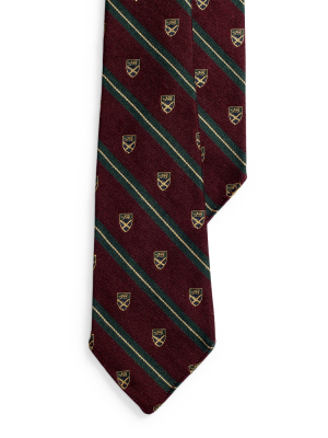 Vintage-inspired Striped Club Tie