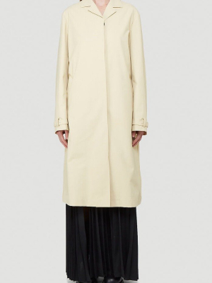 Jil Sander Single Breasted Trench Coat