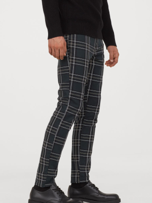 Skinny Fit Twill Pants