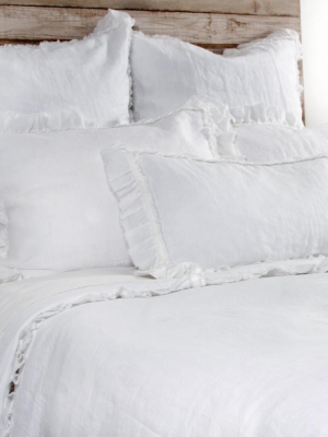 Mathilde Bedding In White