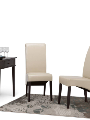 Set Of 2 Franklin Deluxe Parson Dining Chair - Wyndenhall