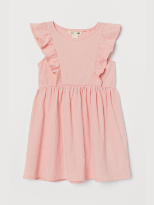 Ruffle-trimmed Dress