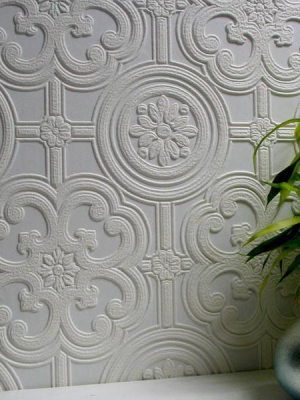 Egon Paintable Textured Wallpaper Design By Brewster Home Fashions