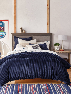 Cozy Corduroy Comforter Set - G.h. Bass