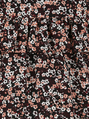 Michael Michael Kors Floral Print Blouse