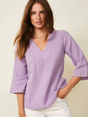 Aria Blouse | Lilac