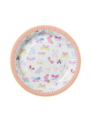 8 Paper Plates Butterfly