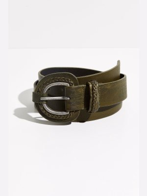 Bondi Braided Buckle Belt