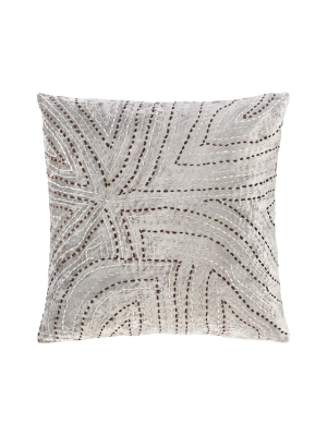 Kenzo Embroidered Velvet Pillow