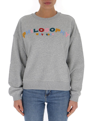 Philosophy Di Lorenzo Serafini Logo Crewneck Sweatshirt