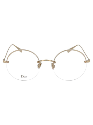 Dior Eyewear Round Glasses