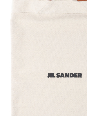 Jil Sander Large Flat Tote Bag