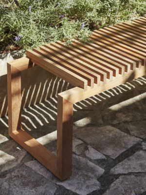 Cutter Bench: Outdoor