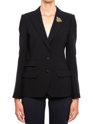 Dolce & Gabbana Bee Appliqué Blazer