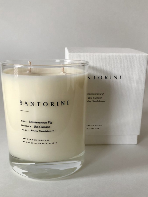 Santorini Escapist Candle