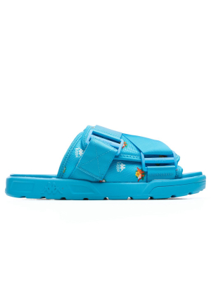 Kappa 222 Banda Degana Sandals - Blue Hawaiian/off-white