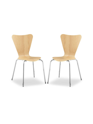 Set Of 2 Evan Dining Chair - Poly & Bark