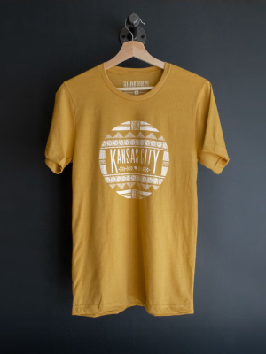 Unisex Short Sleeve Kansas City Shirt - Gold