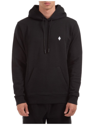 Marcelo Burlon County Of Milan Cross Embroidered Hoodie