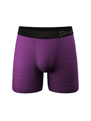 The Grape Jelly | Solid Purple Ball Hammock® Pouch Underwear