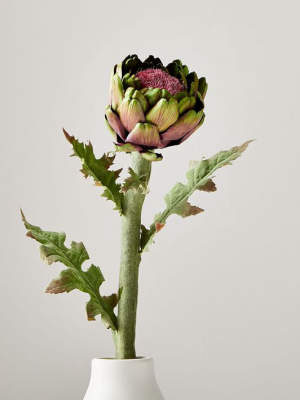 Faux Artichoke Thistle Stem