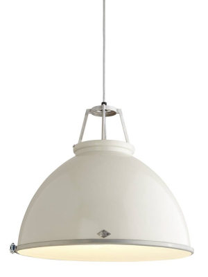 Titan 5 Pendant - Putty Grey W/ Diffuser