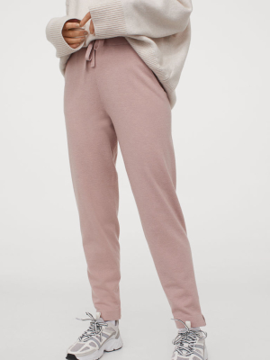 Fine-knit Joggers