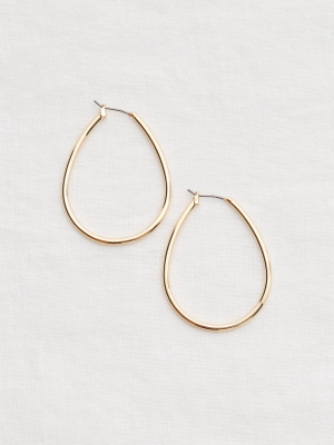 Aerie Teardrop Hoop Earrings