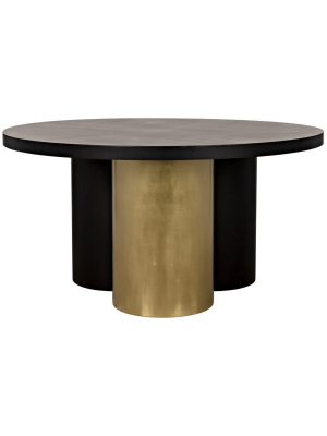 Noir Huxley Dining Table