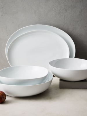 Organic Shaped Porcelain Serveware