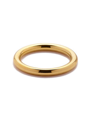 2.5 Mm Round Ring - Gold