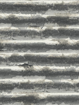 Iron Wallpaper In Grey And Black From The Solaris Collection By Mayflower Wallpaper