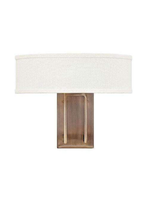 Hampton Sconce Brushed Bronze